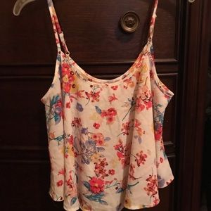 Flowery Croptop